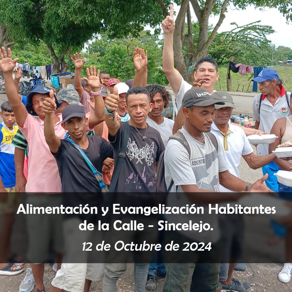 Alimentación y Evangelización Habitantes de la Calle